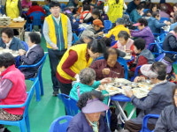 통영시 정량동 자원봉사회, 20년째 15일마다 무료급식소 열어