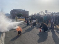고성군 상하수도사업소, 고성119안전센터 합동 소방훈련 실시