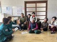 사천시 벌용동, 설 맞이 마을 경로당 위문 및 한파 대비 안전점검 실시