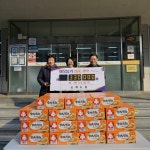 김해시 내외동 성해교회 라면 30상자 설맞이 기탁
