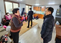 창원성산구 용지동, 설 명절 맞이 경로당 방문