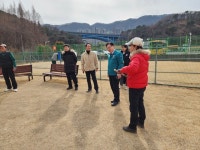 창원시 마산합포구청장, 가포체육공원 파크골프장 현장 점검