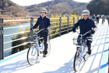 진주시, 내동면 내평삼거리~삼계교 자전거도로 1.7㎞ 구간 이달 중 개통