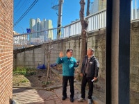 창원시 마산합포구 해운경로당, 그린리모델링 공사 현장 점검