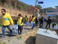 통영시 도천동, 상춘객 맞이 일제 환경정비 활동 실시