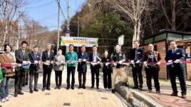 마산회원구, 팔룡초등학교 어린이보호구역 정비 공사 준공식