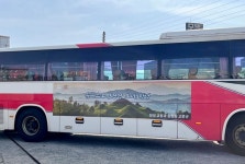 창녕군, 시외버스 외부 광고로 창녕 관광 홍보