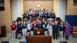 김해시의회, 김해외국어고등학교 학생 대상 의회 견학프로그램 운영