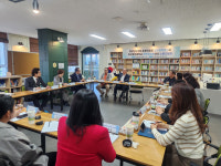정규헌 경남도의원, 마산중앙중학교 학부모 소통 간담회 참석