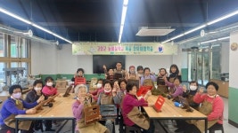 고성군 늘배움학교, 창의 체험학습 목공 수업 진행