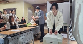 경남선관위, 대통령선거 앞두고 다문화가족 유권자 대상 모의투표체험 실시