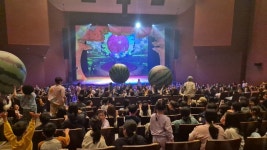 함안문화예술회관 뮤지컬 수박수영장,  3회 공연 성료…가족 중심 문화 향유