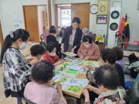 진주시 상봉동, 찾아가는 맞춤형 경로당 순회 교육 실시