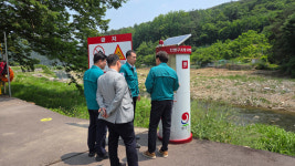 합천군, 여름철 물놀이 관리지역 및 소교량 현장점검 실시
