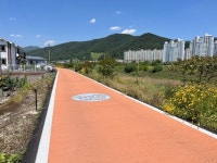마산합포구 진동면, 주민참여예산으로 사동마을 뚝방 산책로 완성