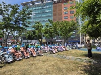 양산시 삼성동 지사협, 양산서울요양병원과 함께 지역활동 참여