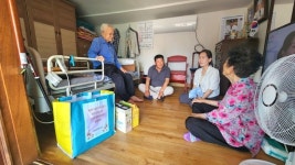 남해군 남해읍, 호국보훈의 달 맞아 보훈가족 위문