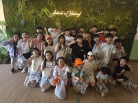 함안군 호암초, 표고버섯 쿠키 만들기·수미감자 수확하기로 오감체험 즐겨