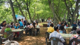 고성군 마암면 장산마을, 전례 써레씻기 행사 가져