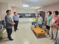 창원시 회성동 황영철 신임 동장, 관내 경로당 및 유관기관 취임 인사 방문