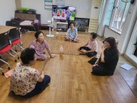 창원시 의창구 명곡동장, 폭염 속 무더위쉼터 경로당 점검