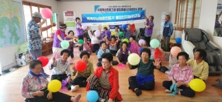 사천시여성리더봉사단 똑똑두뇌청춘만들기 진행