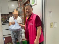 통영시 미수동, 독거노인을 위한찾아가는 행복 밥상