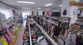 고성지역자활센터 행복한 가게, 산청군 이재민 위해 의류 100벌 지원