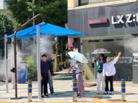 함양군, 함양읍 시가지 쿨링포그 설치