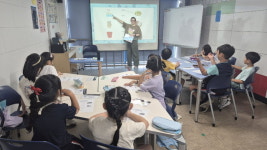진주미래인재센터, 여름방학 영어캠프 성료