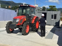 거제시, 농기계임대사업소 농기계 전용 세차장 개소