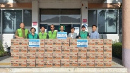 하동 악양면 새마을 단체, 취약계층에 151만 원 상당 라면 기부