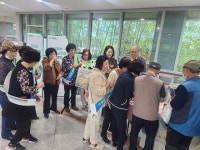 창원보건소 사파건강생활지원센터 성산노인종합복지관 어르신 대상 건강 캠페인 큰 호응