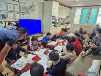 거제시치매안심센터, 제13호 둔덕면 학산리 치매안심마을 치매예방교실 운영