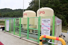 진주시, 대평면 LPG 소형저장탱크 보급사업 준공