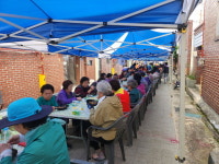 평거동 자원봉사단체협의회, 사랑의 짜장면 무료 나눔