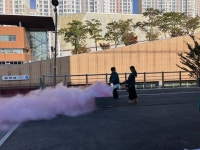 양산 웅상출장소, 웅상119안전센터와 합동소방훈련 실시