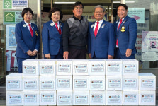 국제라이온스협회355-C(경남중부)지구, 창녕군 영산면에 김치 기탁
