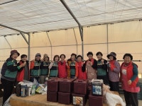 덕곡면 자원봉사회 온정 가득 김장김치 나눔