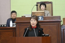 거제시의회 정명희 의원, 아주-옥포 한화오션 통근로 보행 안전·산업단지 경관 개선 제안