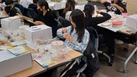 양산시청소년회관 앙금플라워 떡케이크 만들기 성료