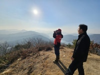 합천읍, 산불 최일선 논덕산 초소 격려방문