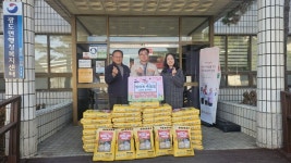 ㈜서원유통 탑마트 통영 죽림점, 통영시 광도면에 10년 연속 이웃사랑 성품 기탁