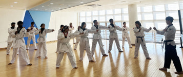 경상국립대, 유학생 K-태권도 체험 마련