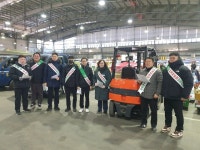 창원 내서농산물도매시장, 지게차 안전운전·금연 캠페인 전개