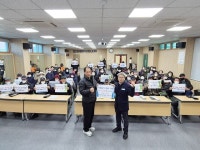 함양읍 학당1리 유병식 이장, 마스크 기부