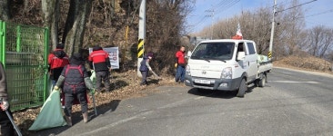 대양면, 산림연접지 인화물질 제거 구슬땀