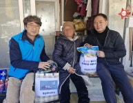 창녕 계성면장, 설 맞이 취약계층 위문