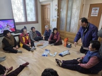 밀양시 초동면, 경로당 방문해 설맞이 문안 인사