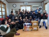 통영시 도산면, 어르신 새해 복 많이 받으시고 올해도 건강하세요